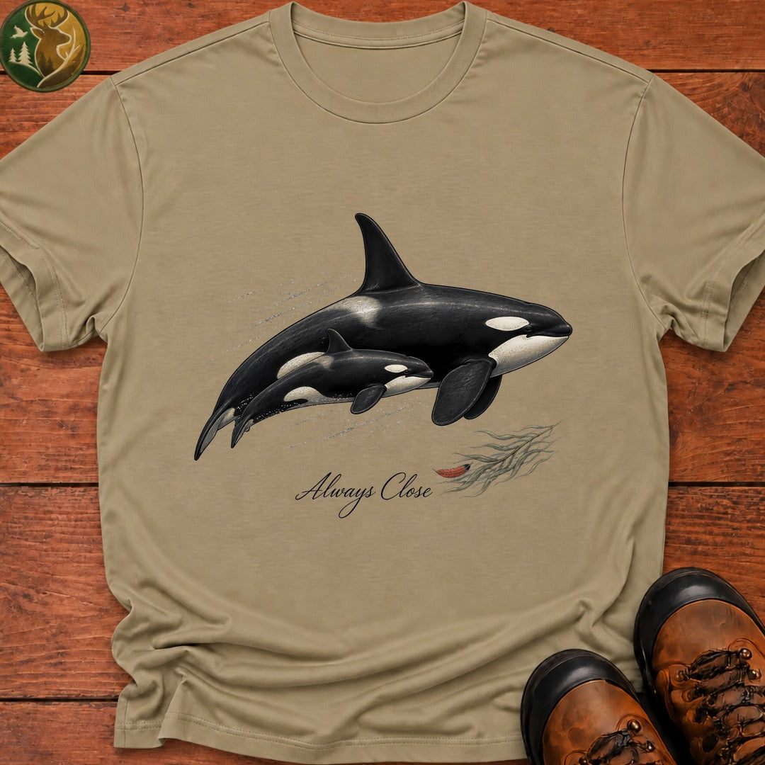 Always Close T Shirt - Khaki