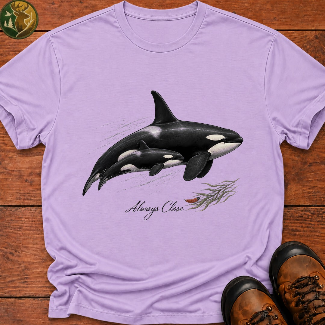 Always Close T Shirt - Orchid