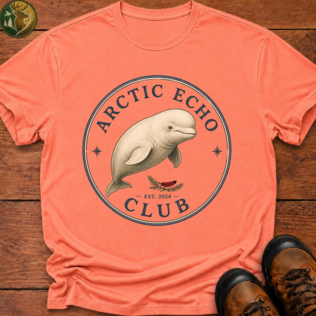 Arctic Echo Club T Shirt - Melon