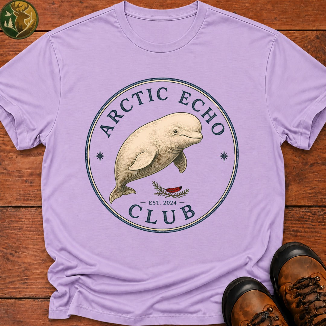 Arctic Echo Club T Shirt - Orchid