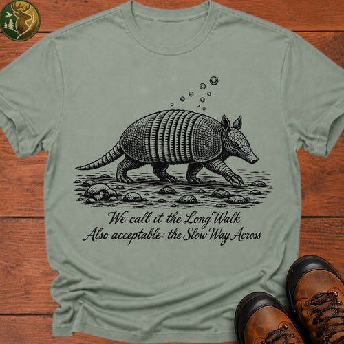 Armadillo Long Walk T Shirt - Bay