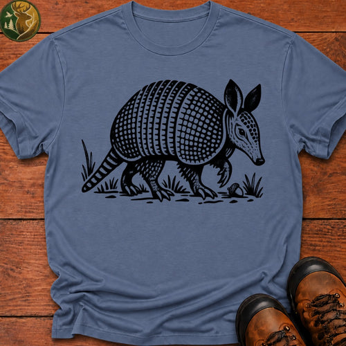 Armadillo Long Walk T Shirt - Blue Jean