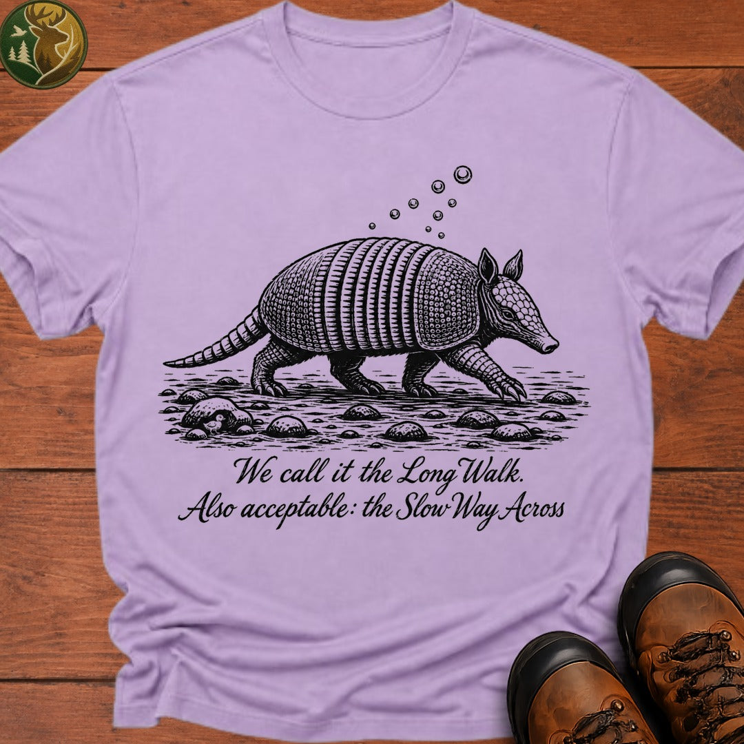 Armadillo Long Walk T Shirt - Orchid