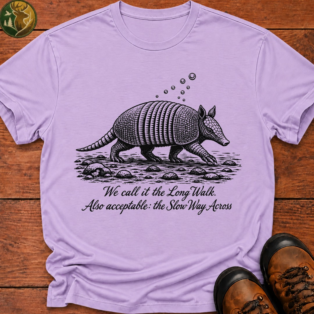 Armadillo Long Walk T Shirt - Orchid