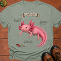 Axolotl Field Guide T Shirt - Bay