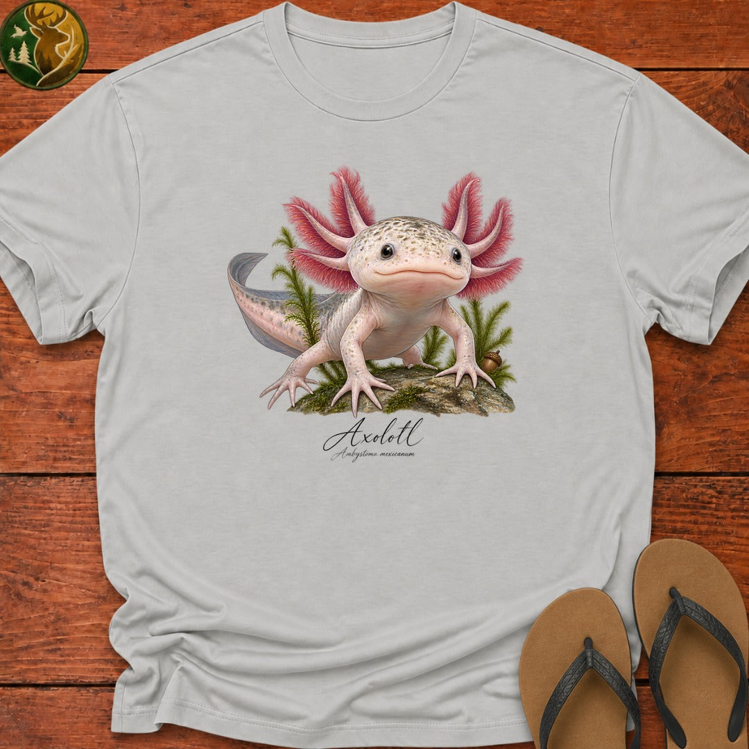 Axolotl Kids T-Shirt - Ash