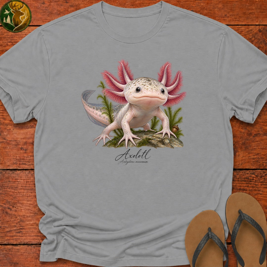 Axolotl Kids T-Shirt - Sport Grey