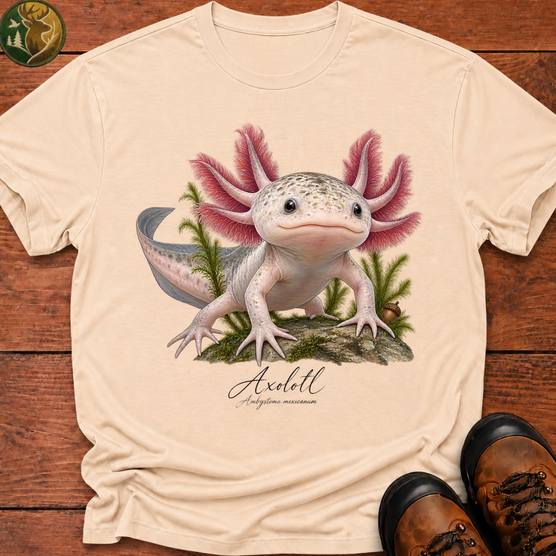 Axolotl T-Shirt - Ivory