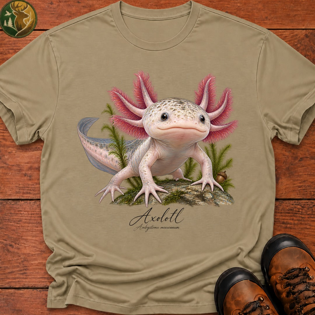 Axolotl T-Shirt - Khaki
