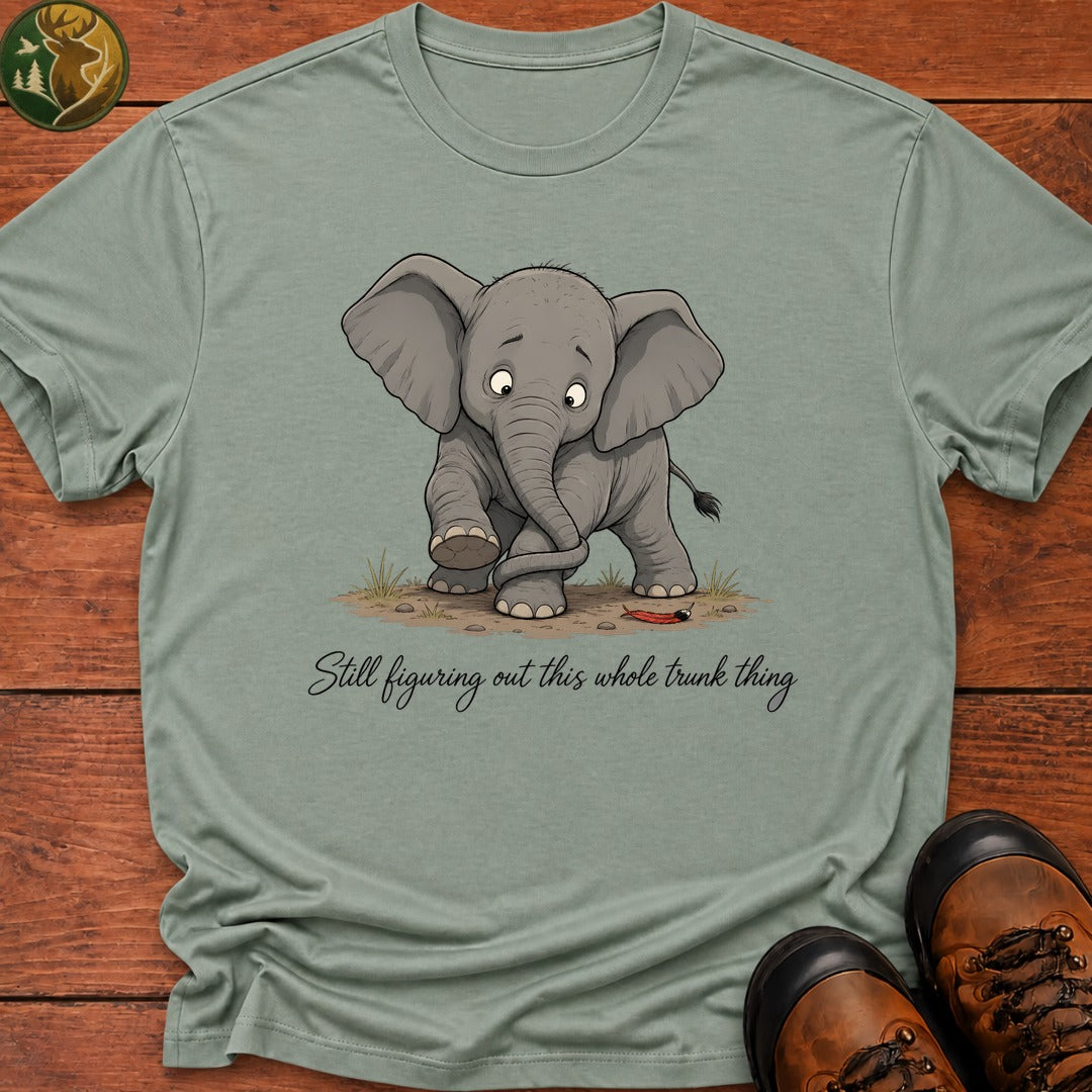 Baby Elephant Trunk T Shirt - Bay