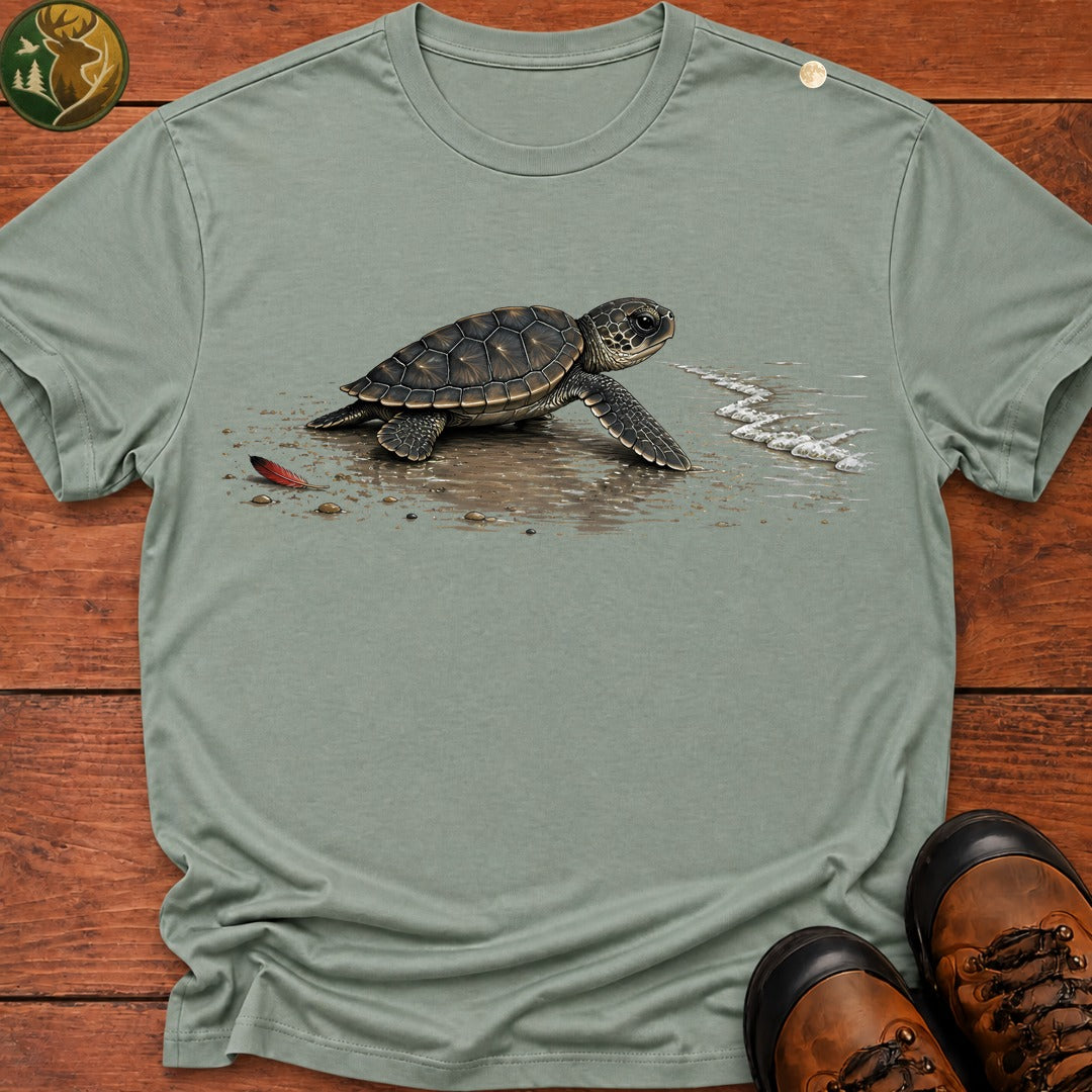 Baby Sea Turtle T-Shirt - Bay