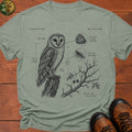 Barn Owl Field Notes T Shirt - Bay