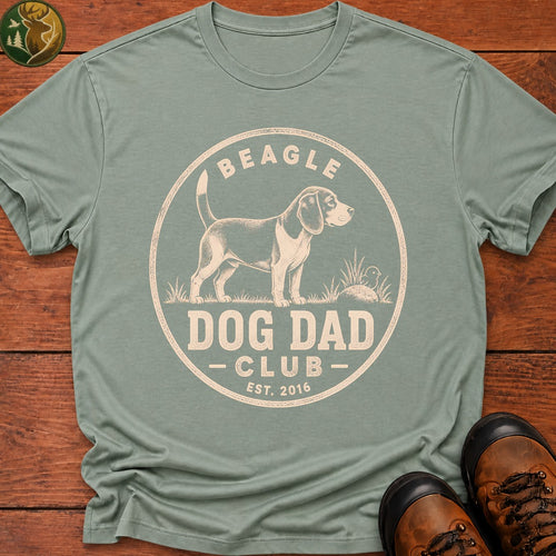 Beagle Dog Dad T-Shirt - Bay