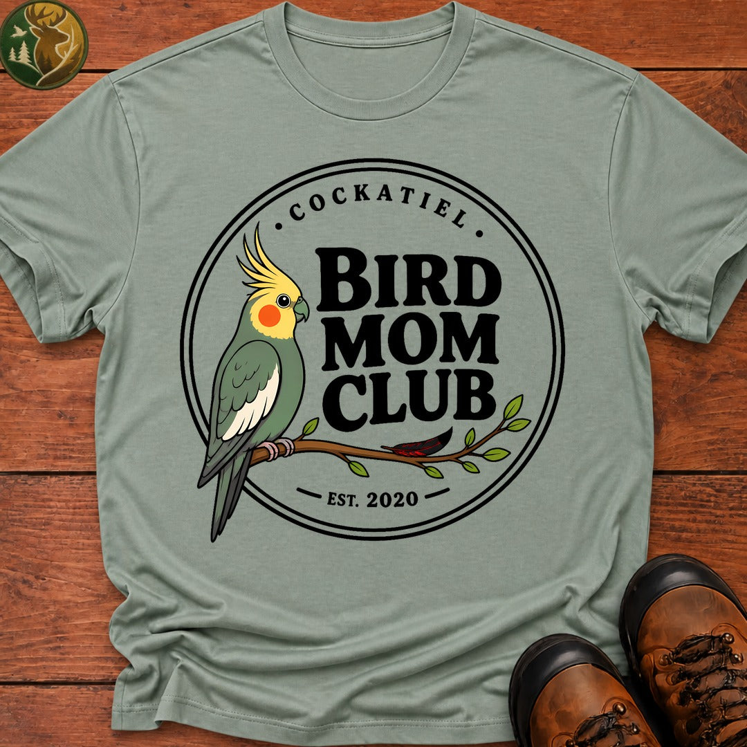 Bird Mom Club T-Shirt - Bay