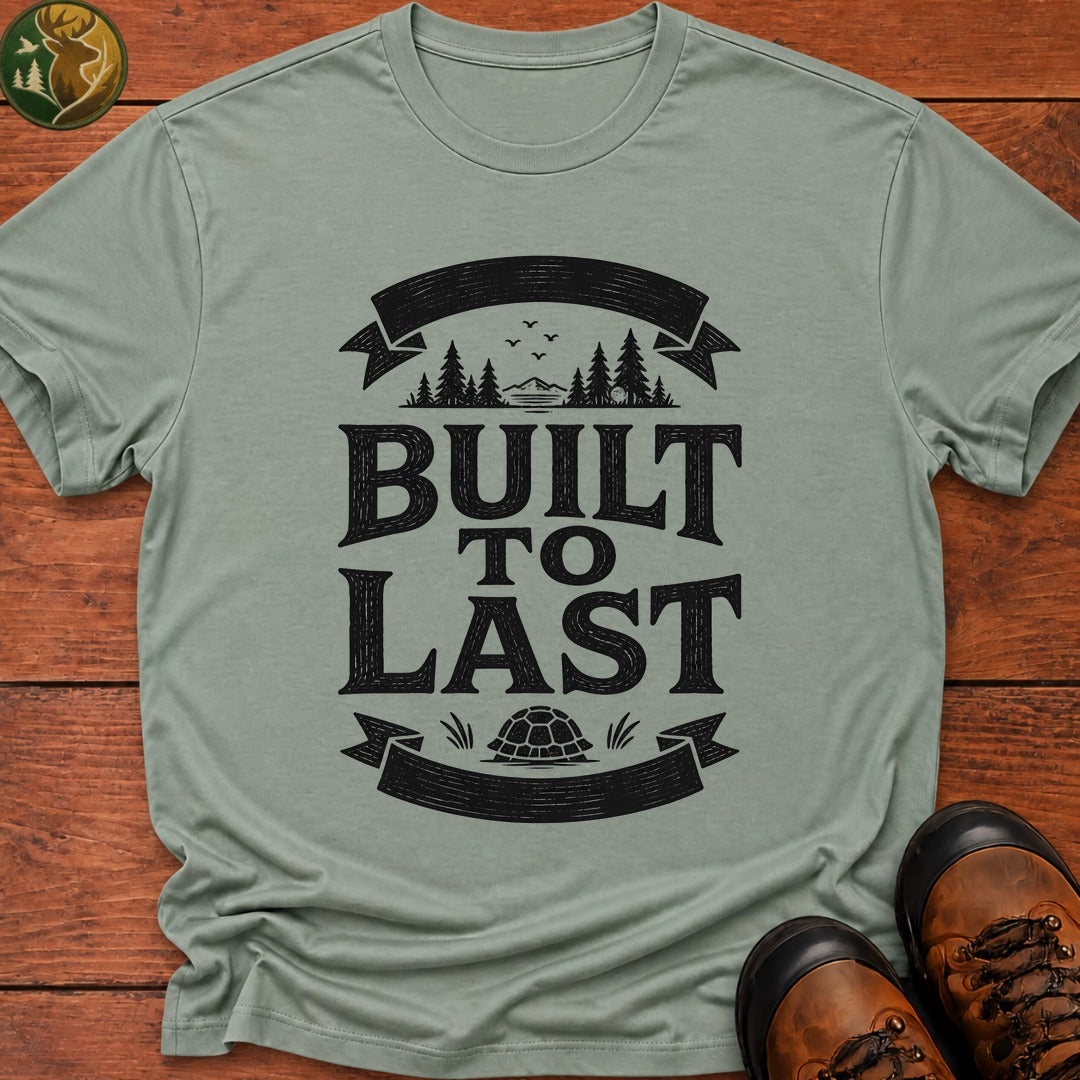 Built To Last Badge T-Shirt - Bay