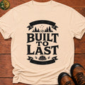 Built To Last Badge T-Shirt - Ivory