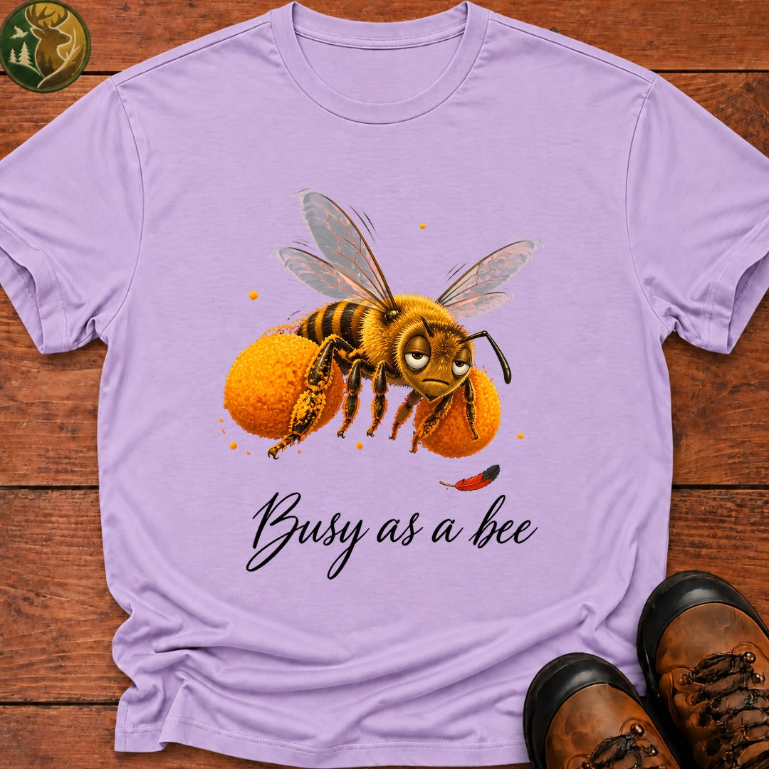 Busy As A Bee T-Shirt - Orchid