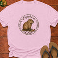 Capybara Club Kids T-Shirt - Light Pink