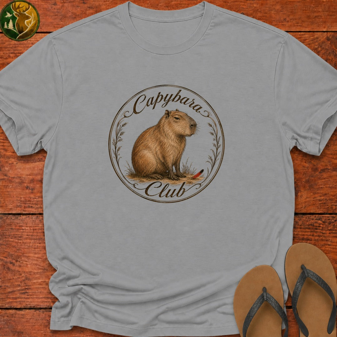 Capybara Club Kids T-Shirt - Sport Grey