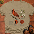 Cardinal Field Notes T Shirt - Khaki