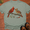 Cardinal Sharing A Grub T Shirt - Bay