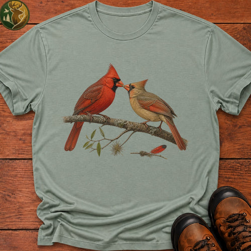 Cardinal Sharing A Grub T Shirt - Bay