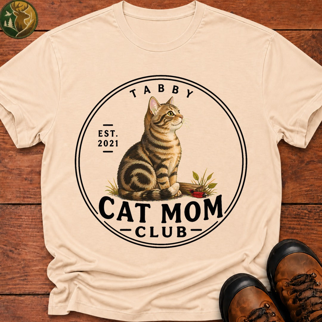 Cat Mom T-Shirt - Ivory