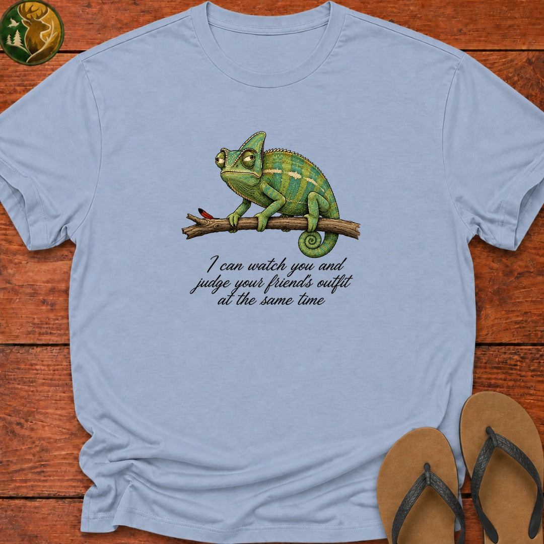 Chameleon Eyes Kids T-Shirt - Light Blue