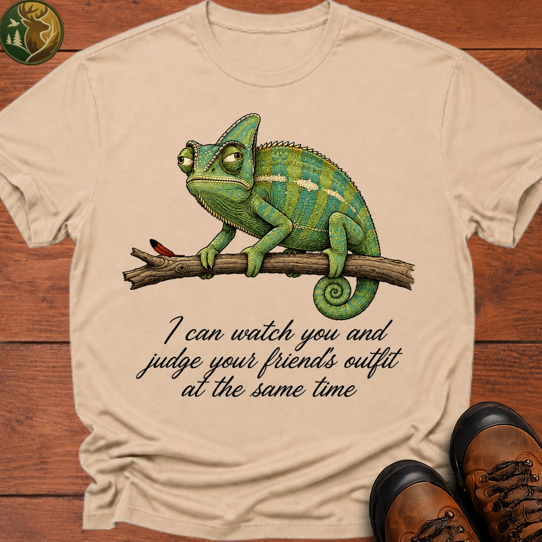 Chameleon Eyes T Shirt - Ivory
