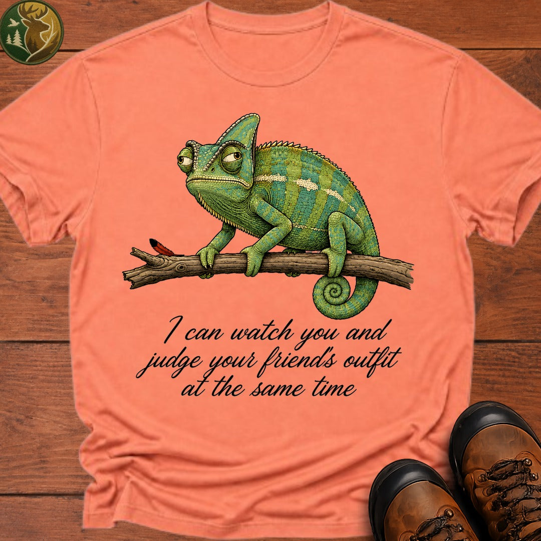 Chameleon Eyes T Shirt - Melon