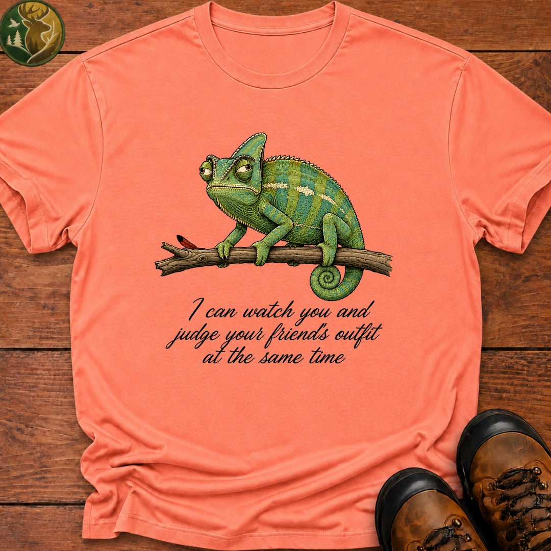 Chameleon Eyes T Shirt - Melon