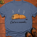 Cool As A Cucumber T-Shirt - Blue Jean