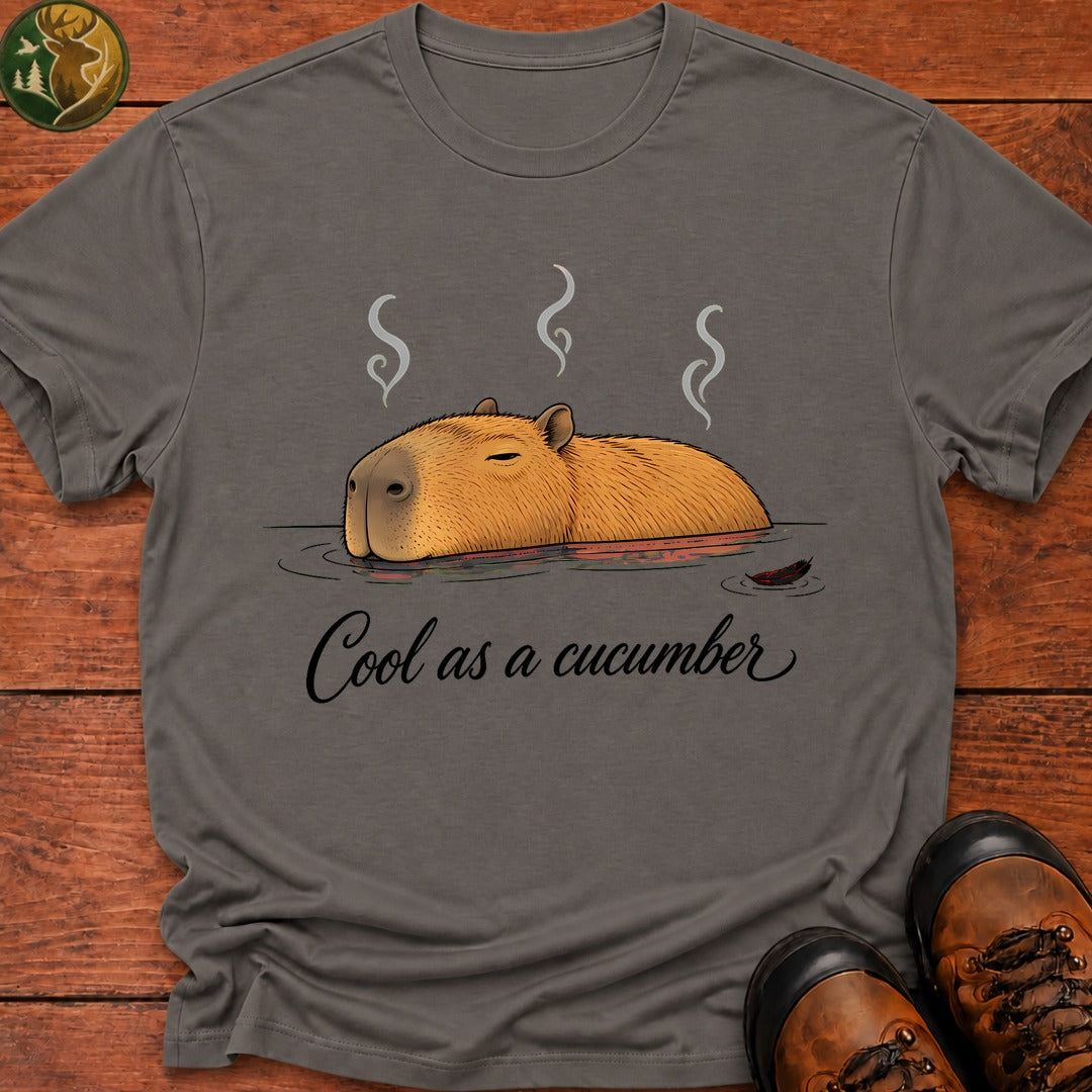 Cool As A Cucumber T-Shirt - Grey