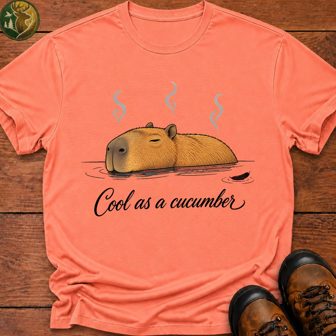 Cool As A Cucumber T-Shirt - Melon