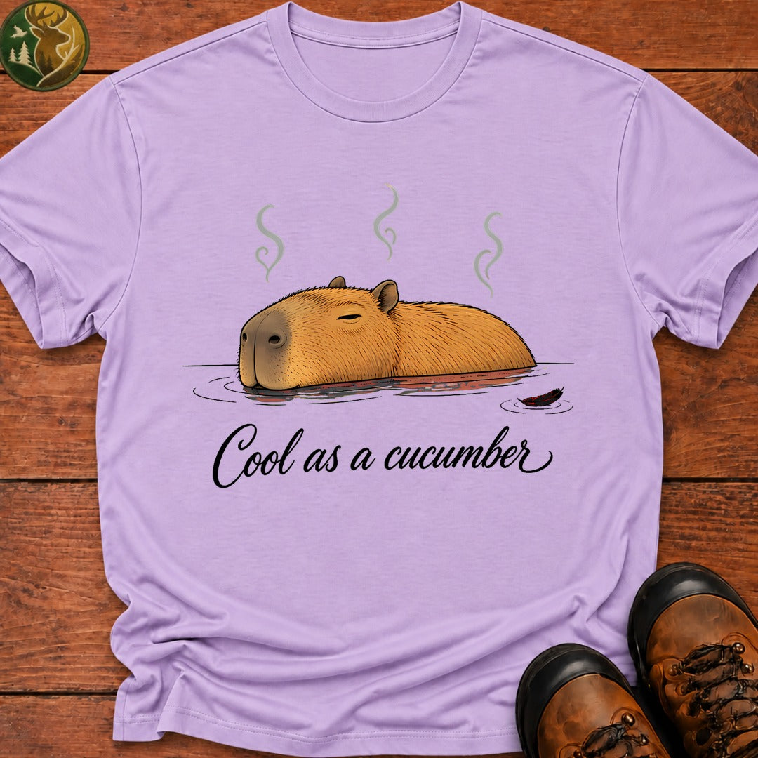 Cool As A Cucumber T-Shirt - Orchid