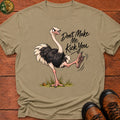 Don't Make Me Kick You T-Shirt - Khaki