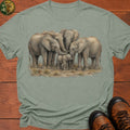 Elephant Matriarchy T Shirt - Bay