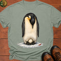 Emperor Penguin Dad T Shirt - Bay
