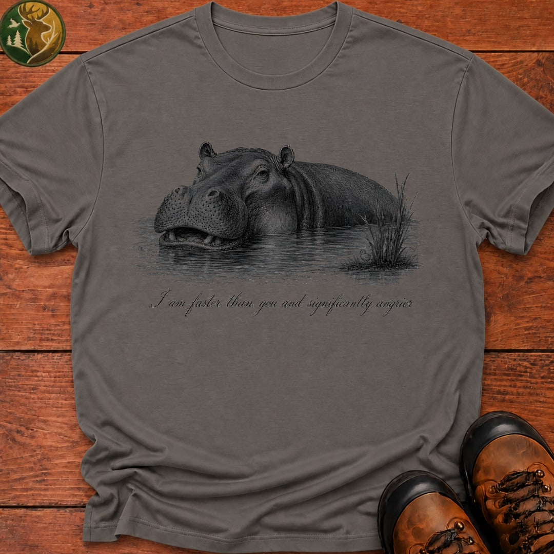 Faster Than You T Shirt - Grey