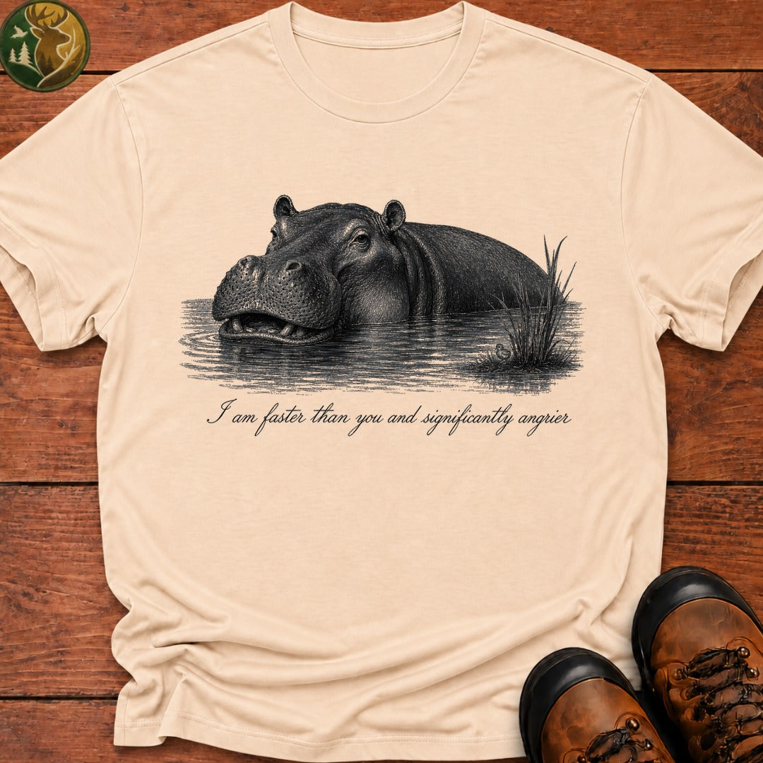 Faster Than You T Shirt - Ivory
