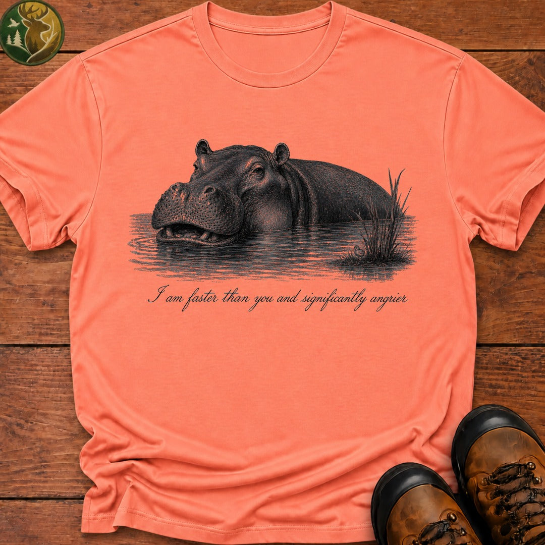 Faster Than You T Shirt - Melon