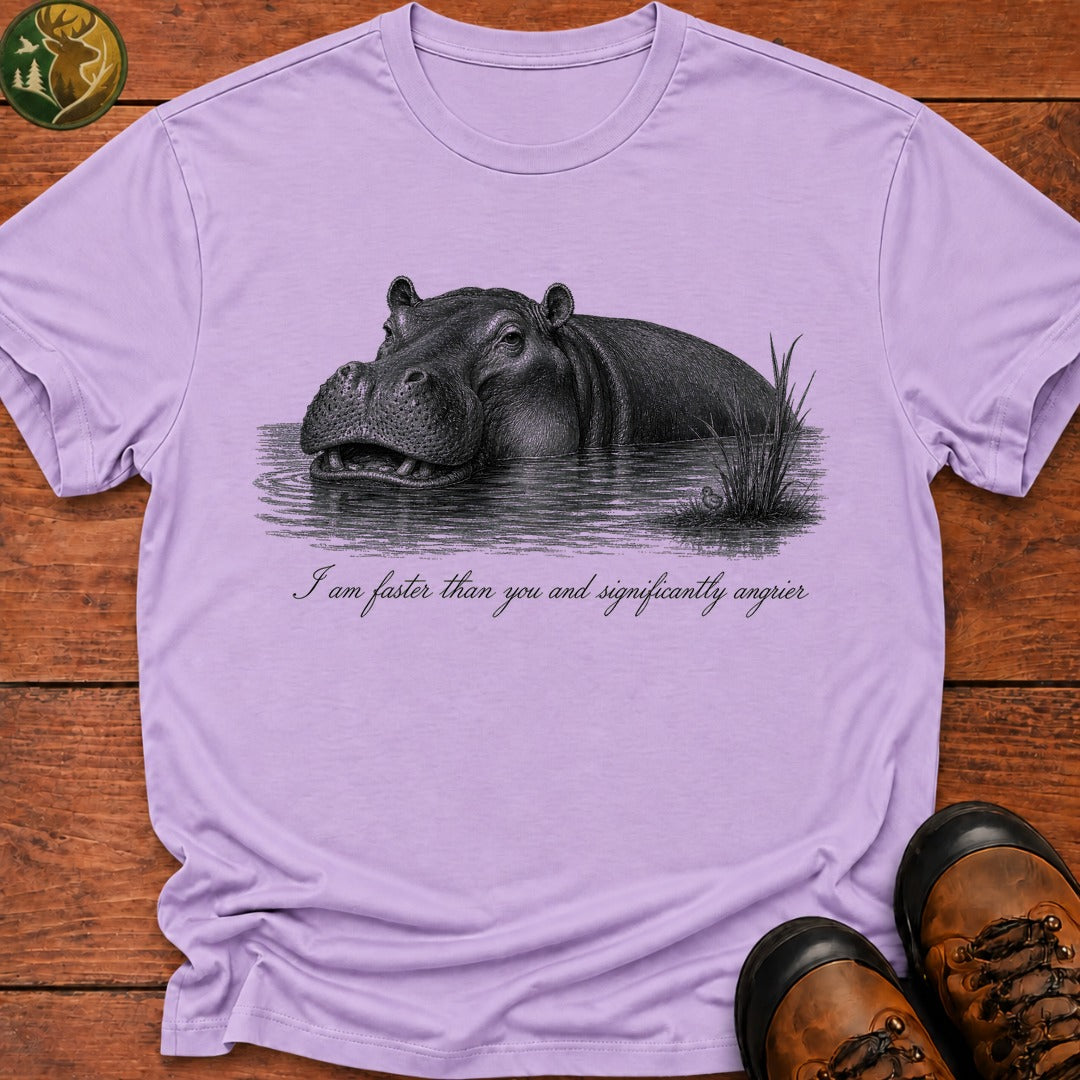 Faster Than You T Shirt - Orchid