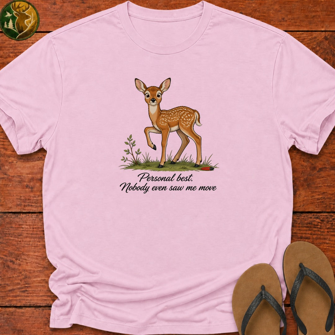 Fawn Freeze Kids T-Shirt - Light Pink