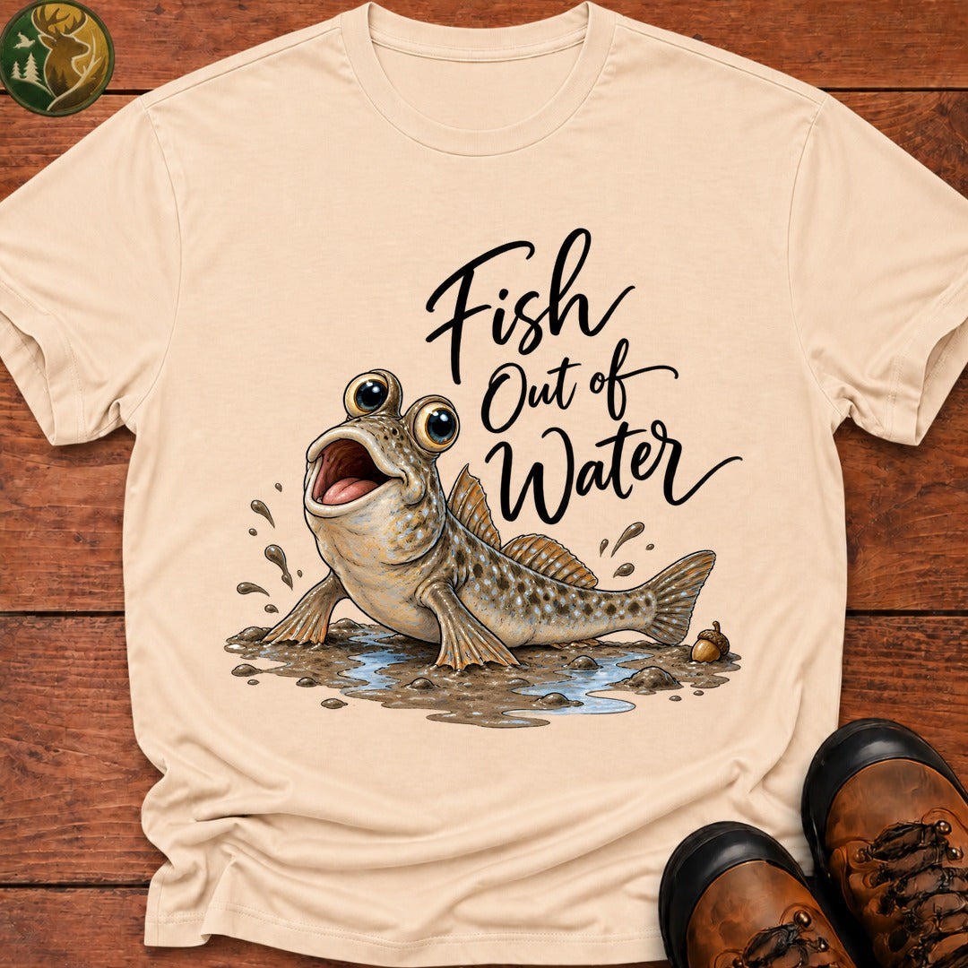 Fish Out Of Water T-Shirt - Ivory