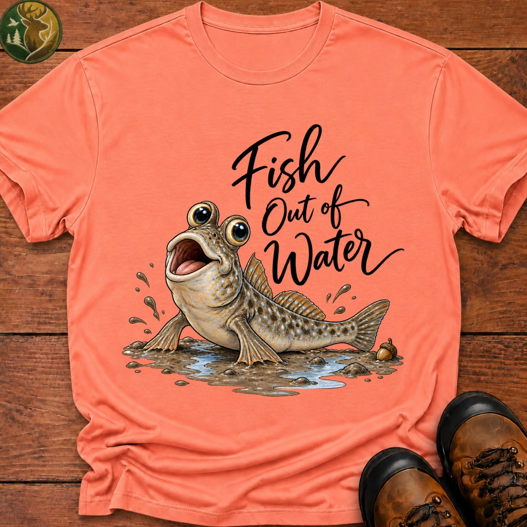 Fish Out Of Water T-Shirt - Melon