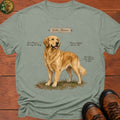 Golden Retriever T Shirt - Bay
