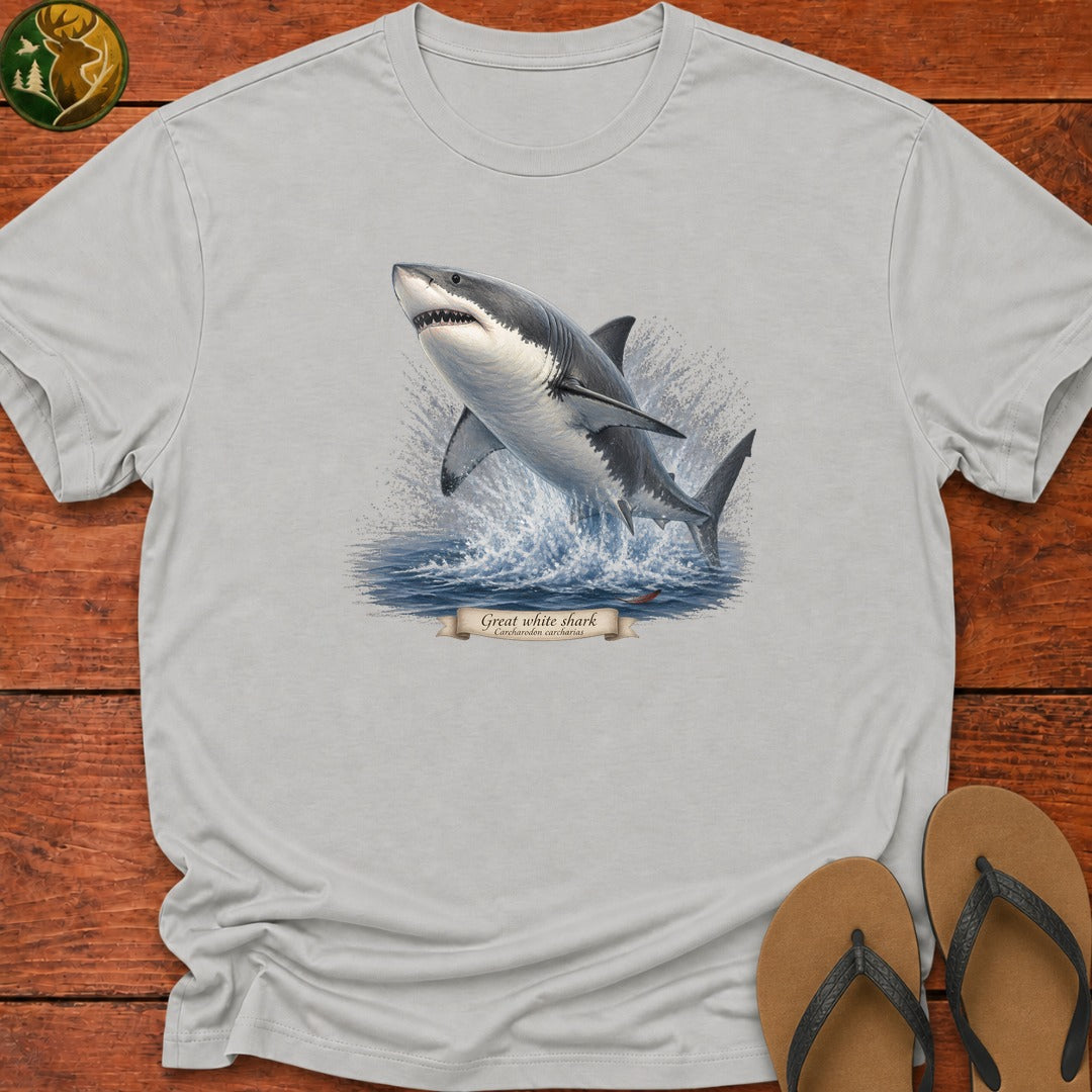 Great White Kids T-Shirt - Ash