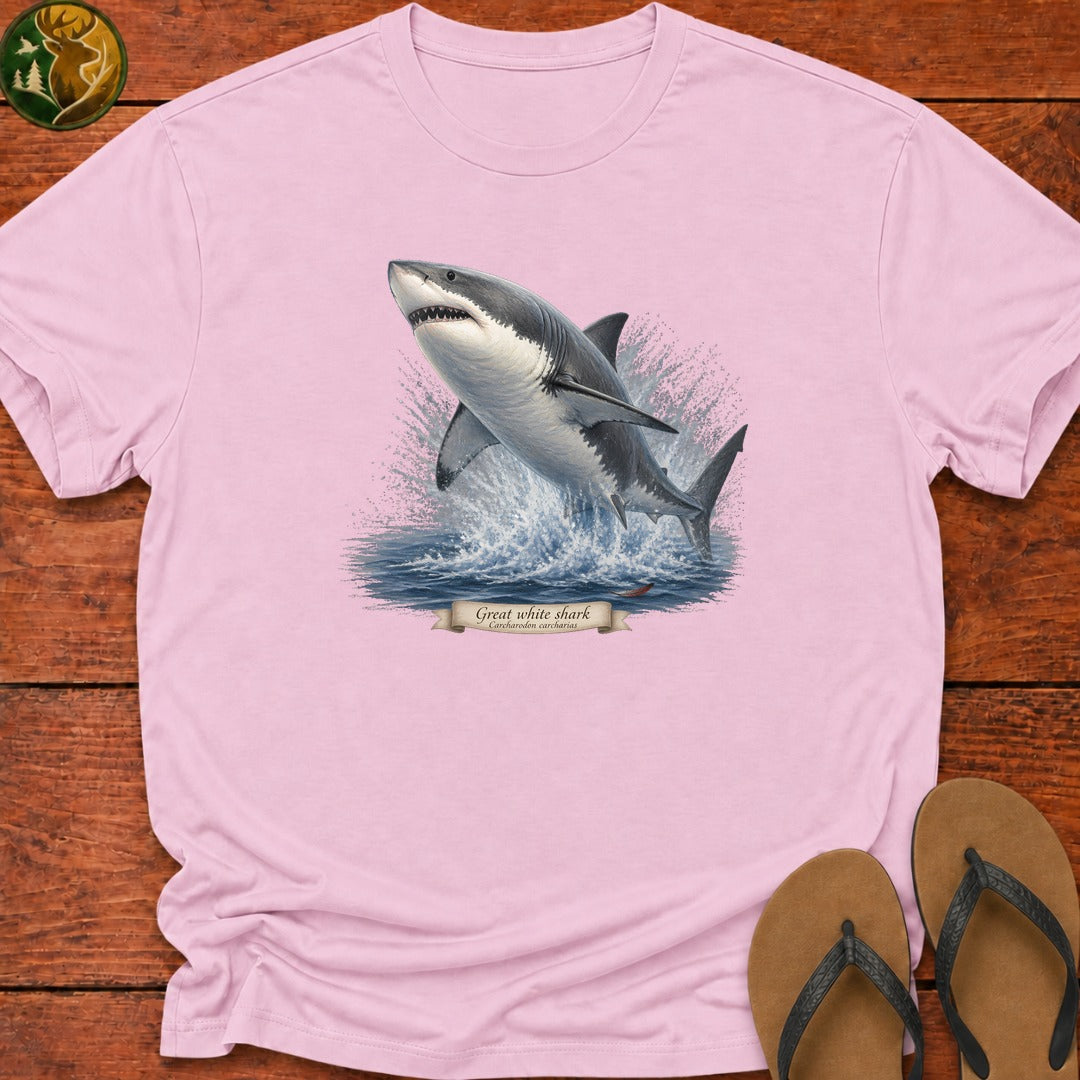 Great White Kids T-Shirt - Light Pink