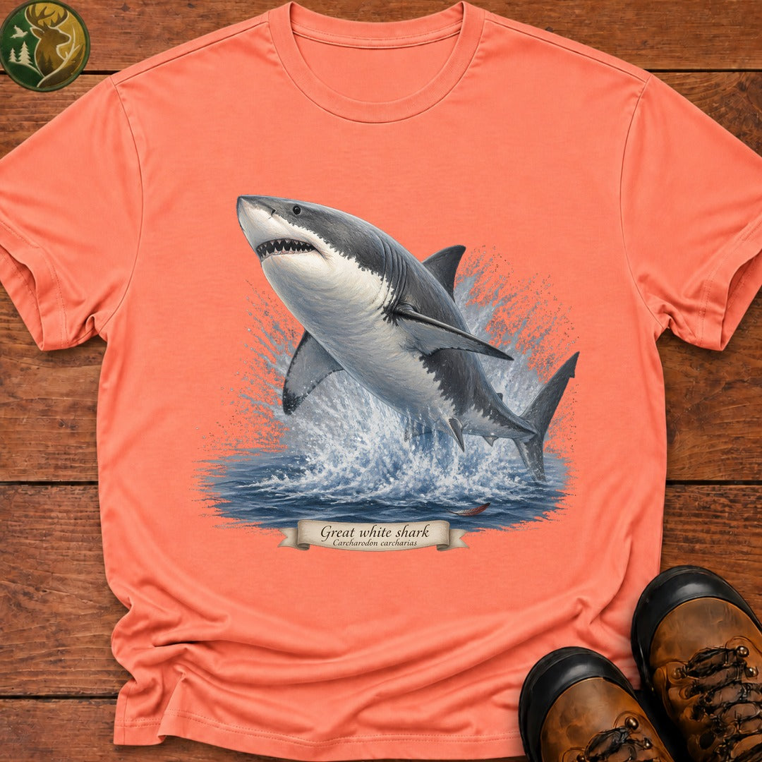 Great White T Shirt - Melon