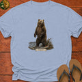 Grizzly Bear Kids T-Shirt - Light Blue